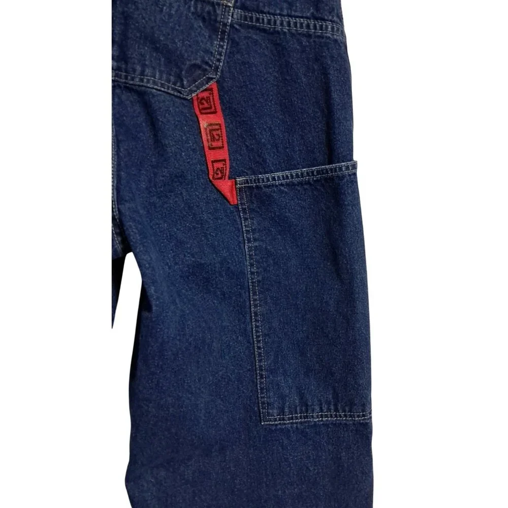 Levis L2 Jeans‎ Mens W 28 Dark Wash Blue Denim Baggy Relaxed Fit